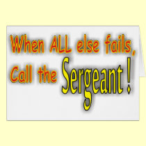 Sergeant cards
