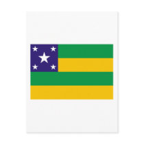 Sergipe, Brazil Flag postcards by Vexillophile Sergipe, Brazil Flag postcards