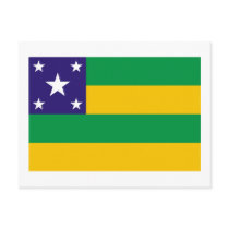 Sergipe, Brazil Flag postcards by Vexillophile Sergipe, Brazil Flag postcards