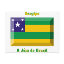 Sergipe Flag Gem postcards by Vexillophile Sergipe Flag Gem postcards