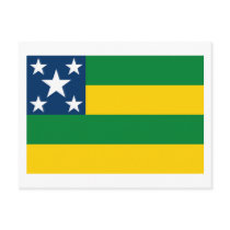 Sergipe Flag Postcard by FlagTshirts Sergipe Flag Postcard