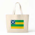 Sergipe Flag Tote Bag by FlagTshirts Sergipe Flag Tote Bag