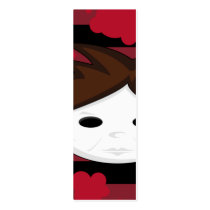 Serial Killer Bookmark business cards