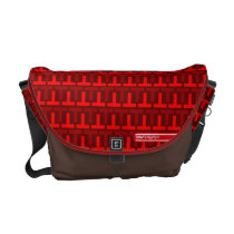 Serie Real Sangre de Pollo, "el mensajero". Messenger Bag