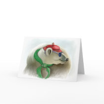 Series of happy animals "8" cards