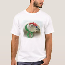 Series of happy animals "8" t-shirts