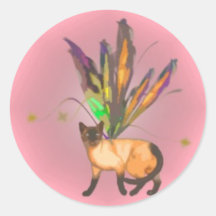 Series One Fae Kitty Sticker 6 of 6