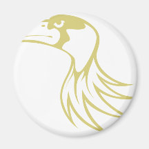 Serious Bird of Paradise Refrigerator Magnets