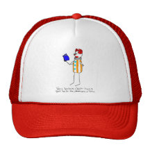 Serious Clown Loves Tolstoy Hat