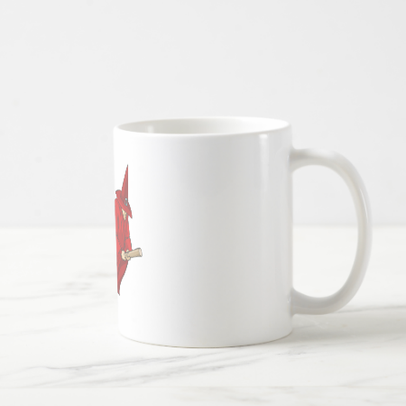 Serious Flying Witch Mugs