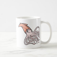 Serious Giant Squid Coffee Mug