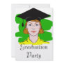 Serious Graduate Custom Invitation