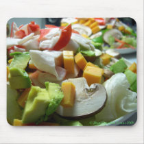 Serious salad mouse mats