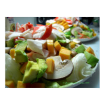 Serious salad posters