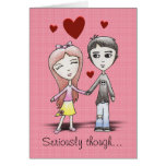 'Seriously' Card