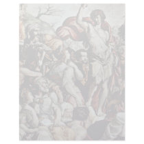 Sermon Of John The Baptist, Detail By Conte Jacopo Customized Letterhead