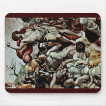 Sermon Of John The Baptist, Detail By Conte Jacopo Mousepad