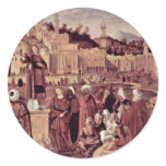 Sermon Of St. Stephen At The Gates Of Jerusalem stickers