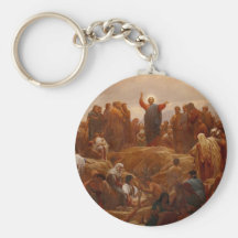 Sermon on the Mount Key Chains