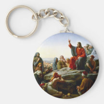 Sermon on the Mount Keychain