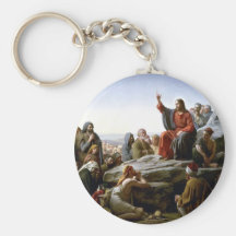 Sermon On The Mount Keychain