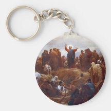 Sermon on the Mount Keychains