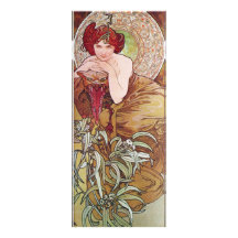 Serpent Art Nouveau Custom Invitations