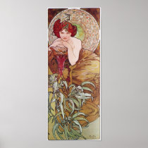Serpent Art Nouveau Poster