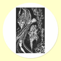 Serpent Wishes Inverted stickers