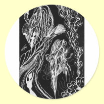 Serpent Wishes Inverted stickers