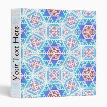Serpienski Clockwork Lg Any Color Binder