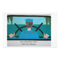 Serra Elementary Class Reunion Stationery stationery