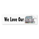 Serro Scotty Camper Bumper Sticker bumper stickers by art1st Serro Scotty Camper Bumper Sticker bumper stickers