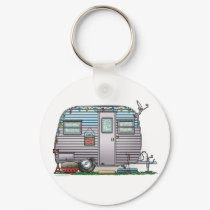 Serro Scotty Camper Keychain by art1st Serro Scotty Camper Keychain