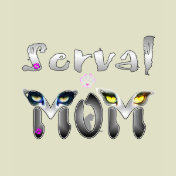 Serval Cat Mom Gifts Tanktop