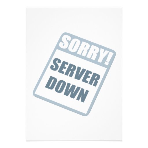 Server Down Announcements