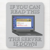 Server is Down mousepads
