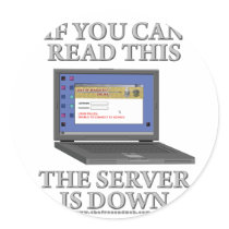 Server is Down stickers