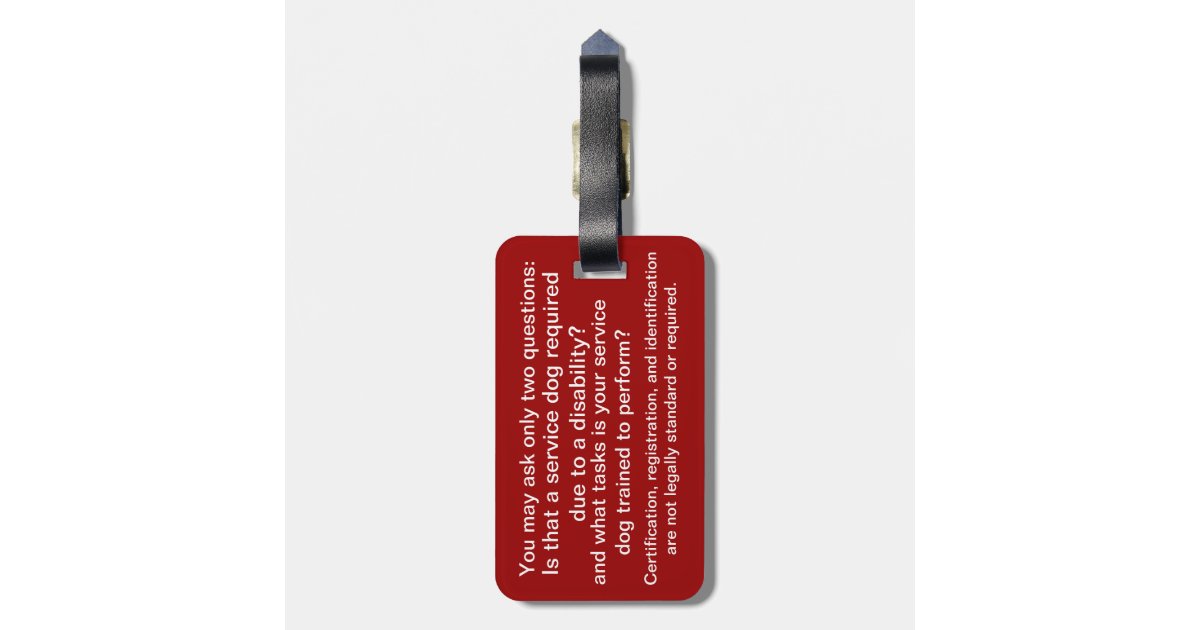 ada service laws service ada tag zazzle ada service laws service ada tag zazzle
