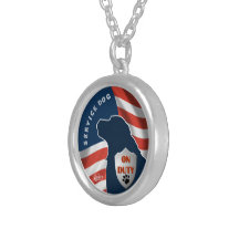 Service Dog ID Pendant