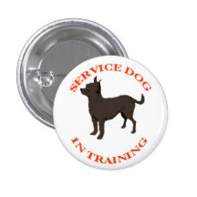 Service Dog In Training button