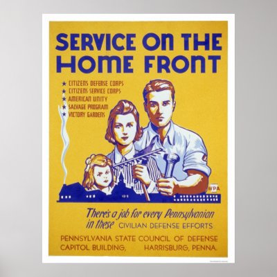 Service On The Homefront WPA