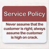Service Policy mousepads