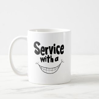 Service With a Smile Mug mug