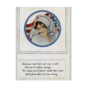 Serviceman/Nurse Postcard