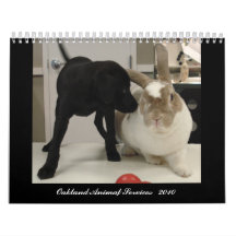 Servicios animales de Oakland - 2010 Calendarios