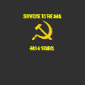 Servitude to the man . shirt