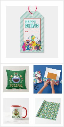 Sesame Street Holiday & Gifts