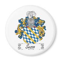 Sesso Family Crest magnets