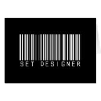 Set Designer Bar Code cards